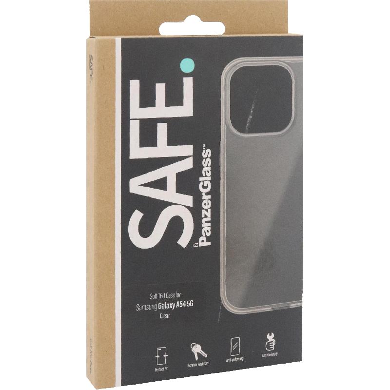 PanzerGlass SAFE Back Cover Mobile Case, for Samsung Galaxy A54 5G, Clear