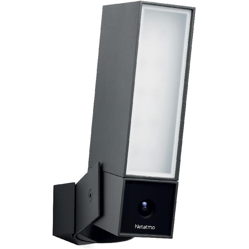 Netatmo Smart Outdoor Camera with Siren, Wi-Fi, Works with Amazon Alexa/Google Home/Apple HomeKit, Black