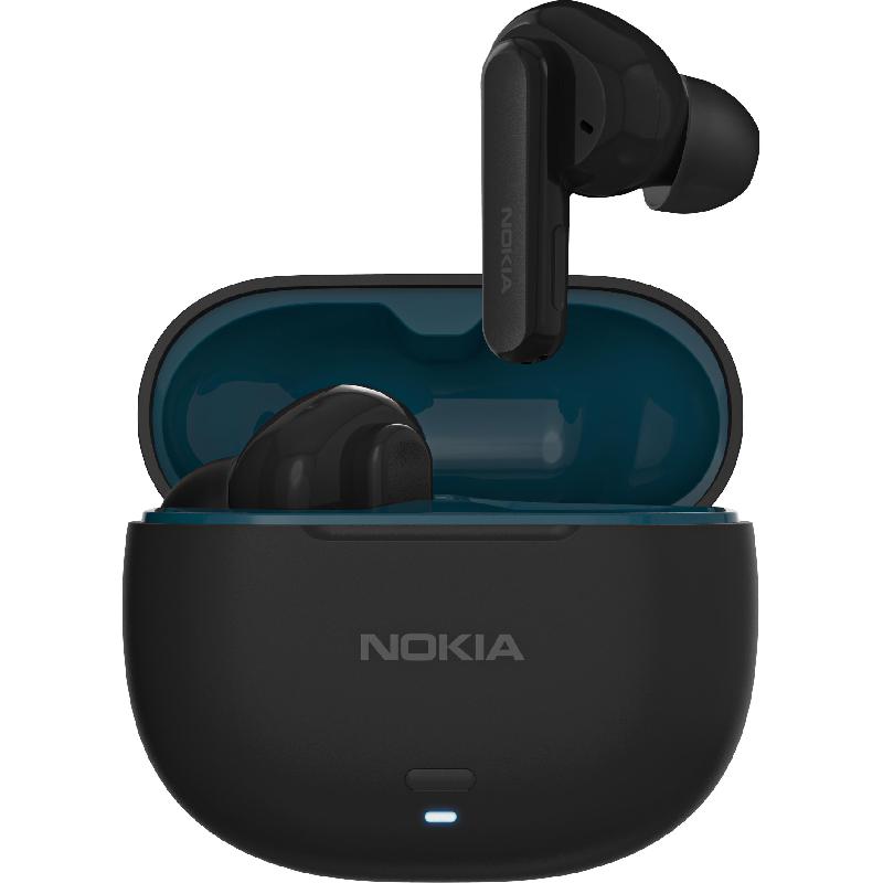 Nokia Go 2 Pro Earbuds, Noise Cancelling Microphone, Bluetooth, USB (Charging), Built-in Microphone, Black