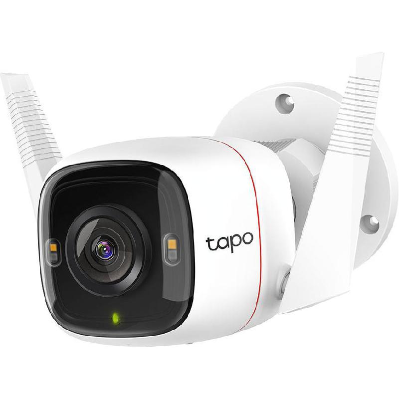 TP-Link Tapo C320WS Full HD Smart Security Camera with Starlight Night Vision, Wi-Fi/Wired, White