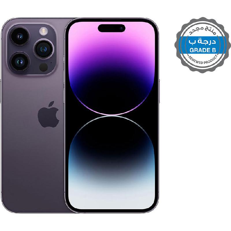 Renewed Grade B Apple iPhone 14 Pro, 256 GB, Deep Purple, 5G