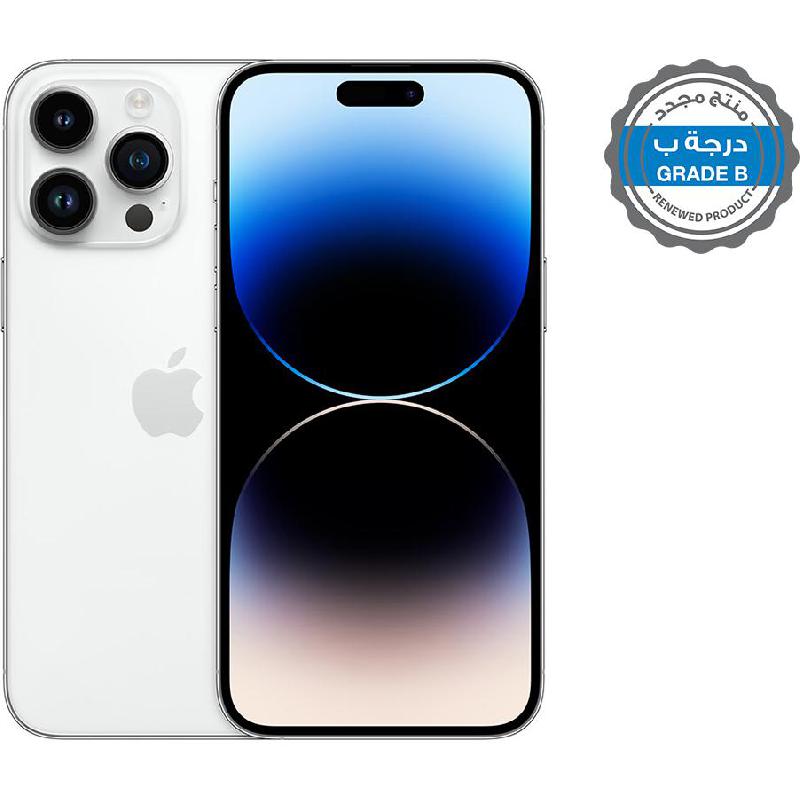 Renewed Grade B Apple iPhone 14 Pro Max, 256 GB, Silver, 5G