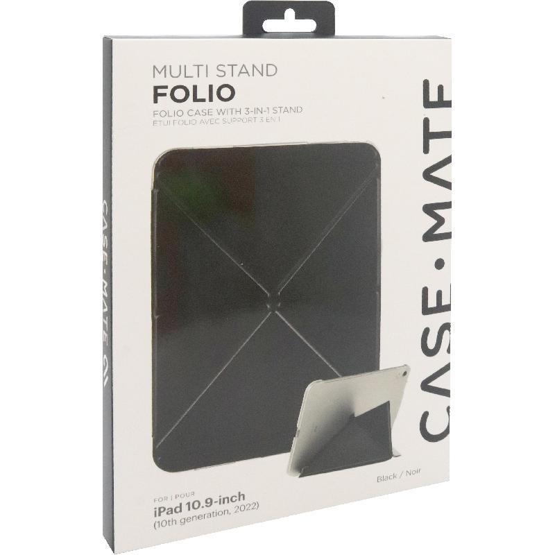 Case-Mate Folio Tablet Case, for iPad A16/iPad 10.9 10th Gen, Black
