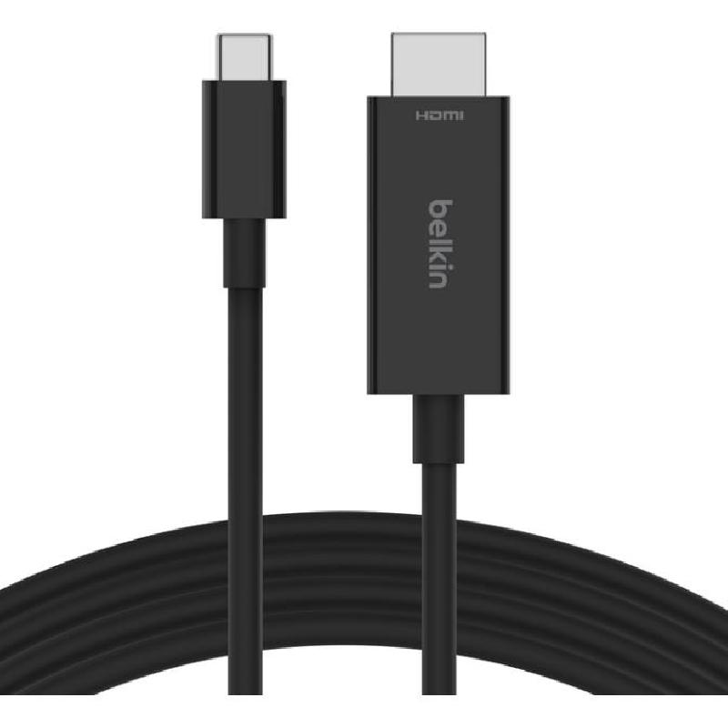 Belkin Connect USB-C to HDMI 2.1 AV Cable, 2.00 m ( 6.56 ft )