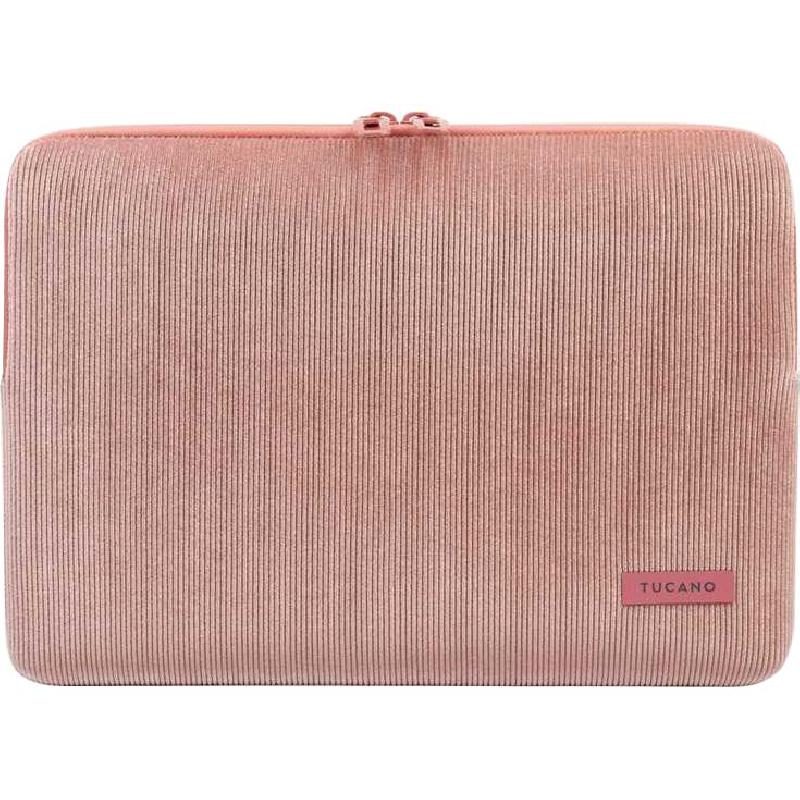 TUCANO Velluto 13 MacBook Sleeve, for 13" Screen Size, Pink