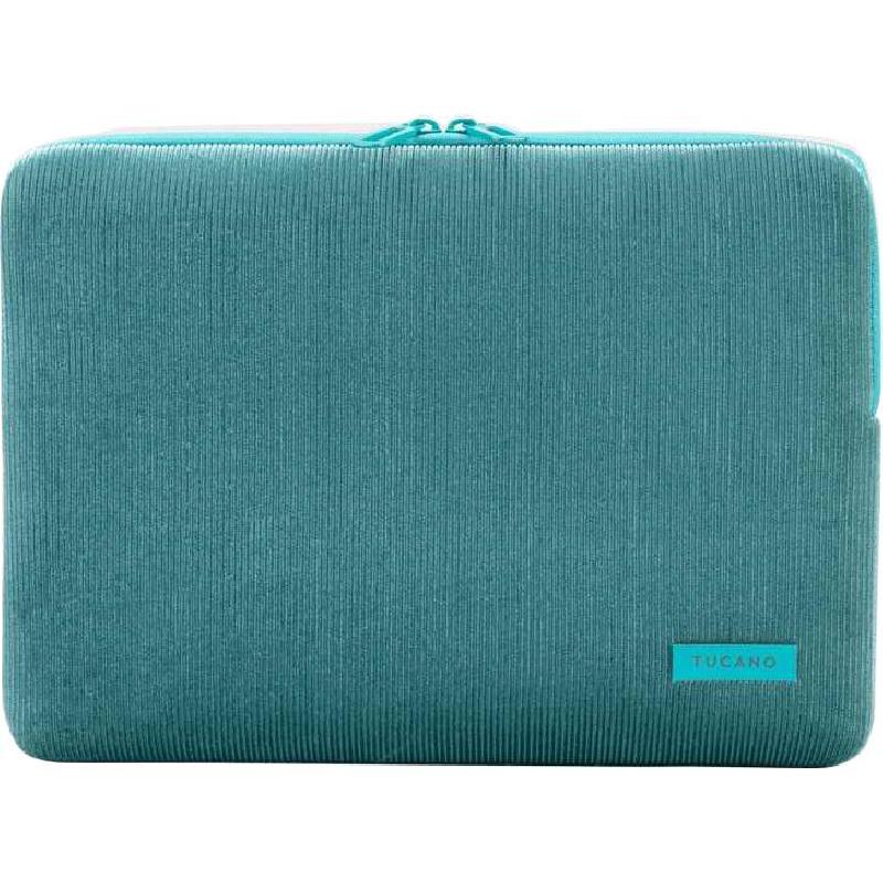 TUCANO Velluto 13 MacBook Sleeve, for 13" Screen Size, Petrol Blue