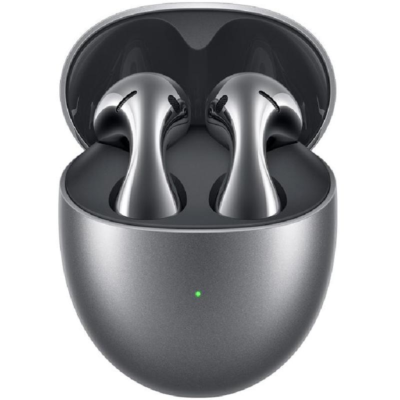 Huawei FreeBuds 5 Earbuds, Bluetooth, USB (Charging), Built-in Microphone, Frost Silver