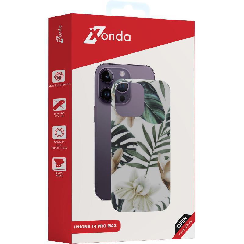 Xonda Soft Garden Back Cover Mobile Case, for iPhone 14 Pro Max