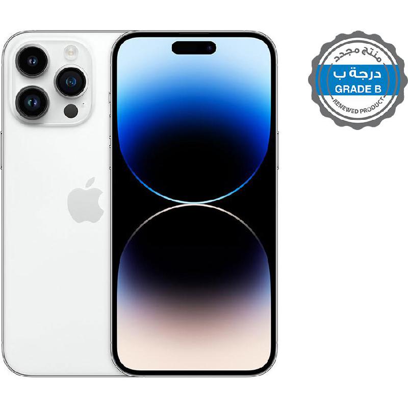 Renewed Grade B Apple iPhone 14 Pro Max, 128 GB, Silver, 5G