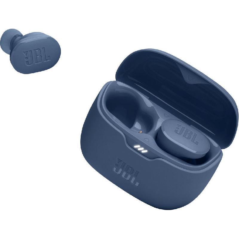 JBL Tune Buds Earbuds, Active Noise Cancelling, Bluetooth, USB (Charging), Built-in Microphone, Blue