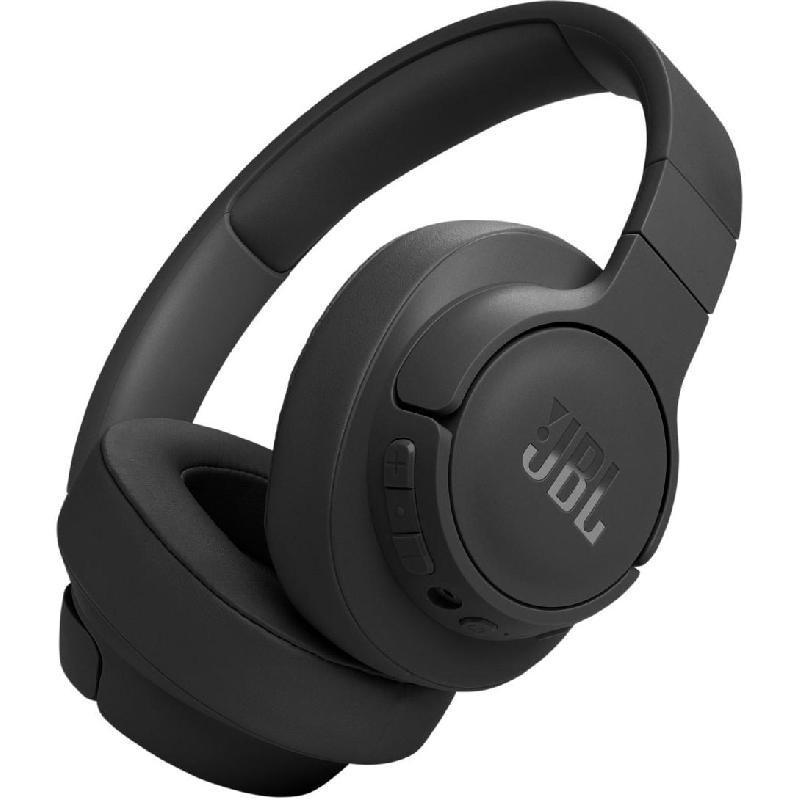 JBL Tune 770NC Over-Ear Headphones, Adaptive Noise Cancelling, Bluetooth, USB (Charging), Built-in Microphone, Black