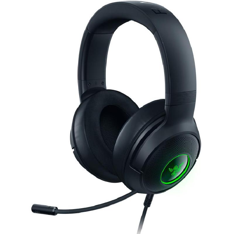 Razer Kraken V3 X USB Gaming Headset, Wired, USB, Unidirectional Microphone, Black