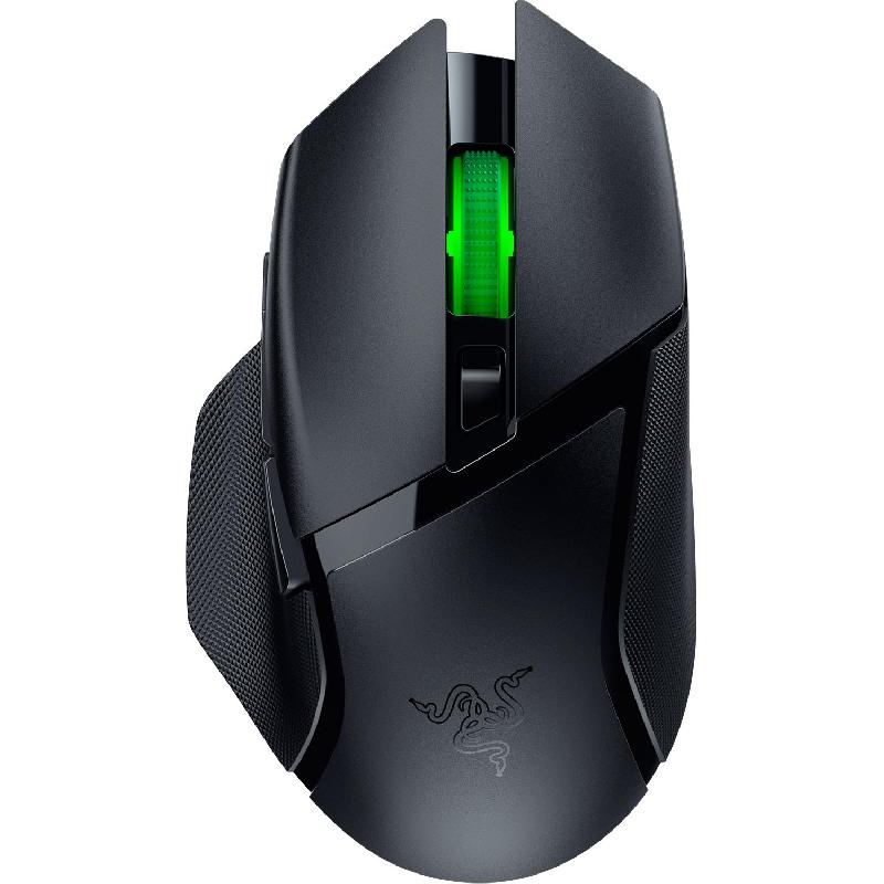 Razer Basilisk V3 X HyperSpeed Gaming Mouse, Wireless, Optical, 5G Advanced 18K Optical Sensor, Black