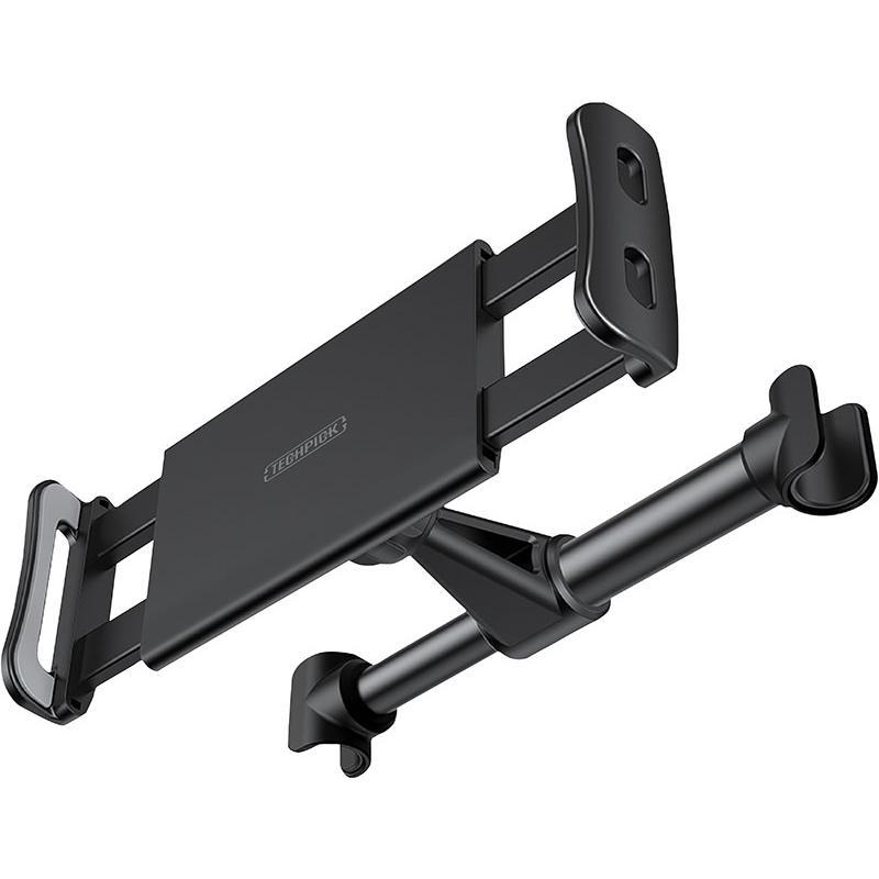 Techpick Car Phone Holder Smartphone Car Accessory, Universal, for Most Devices, Black