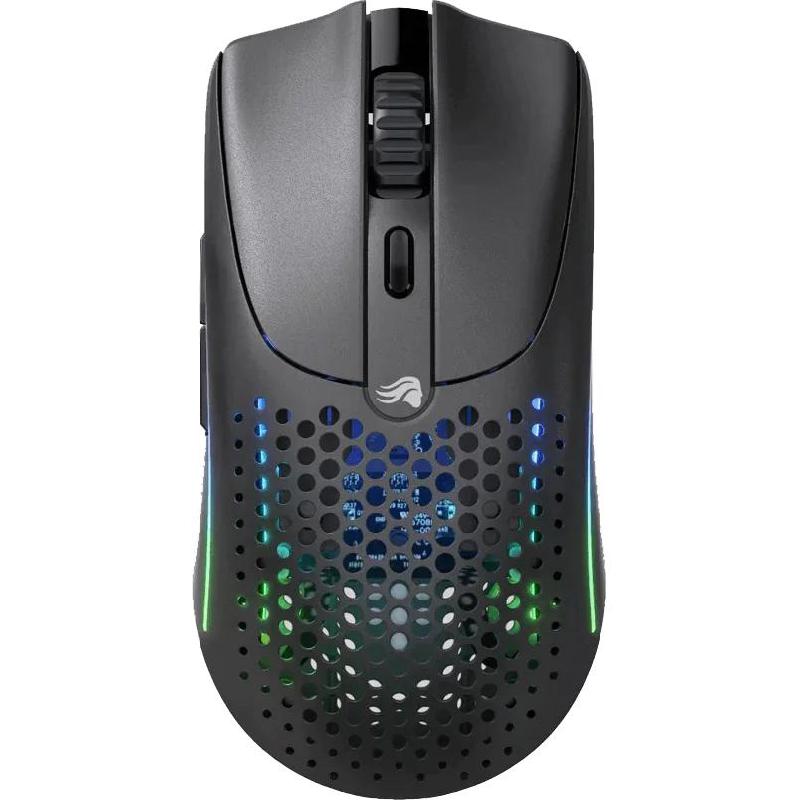Glorious Model O 2 Gaming Mouse, Wireless, Optical, BAMF 2.0 26000 dpi, Black