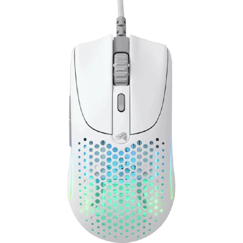 Glorious Model O 2 Gaming Mouse, Wired, Optical, BAMF 2.0 26000 dpi, White