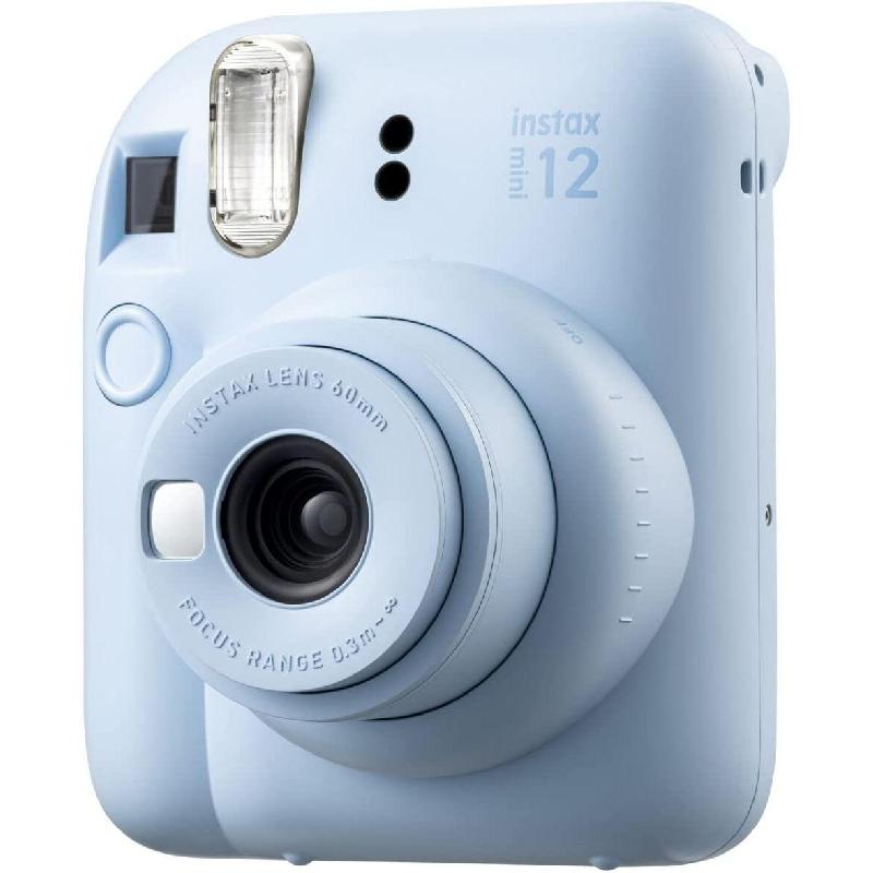 Fuji Instax mini 12 Instant Film Camera, Pastel Blue