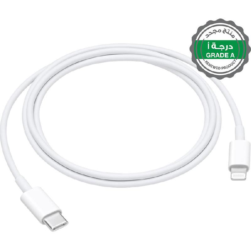 Renewed Grade A Apple USB-C to Lightning, Sync & Charge Cable, 1.00 m ( 3.28 ft ), White