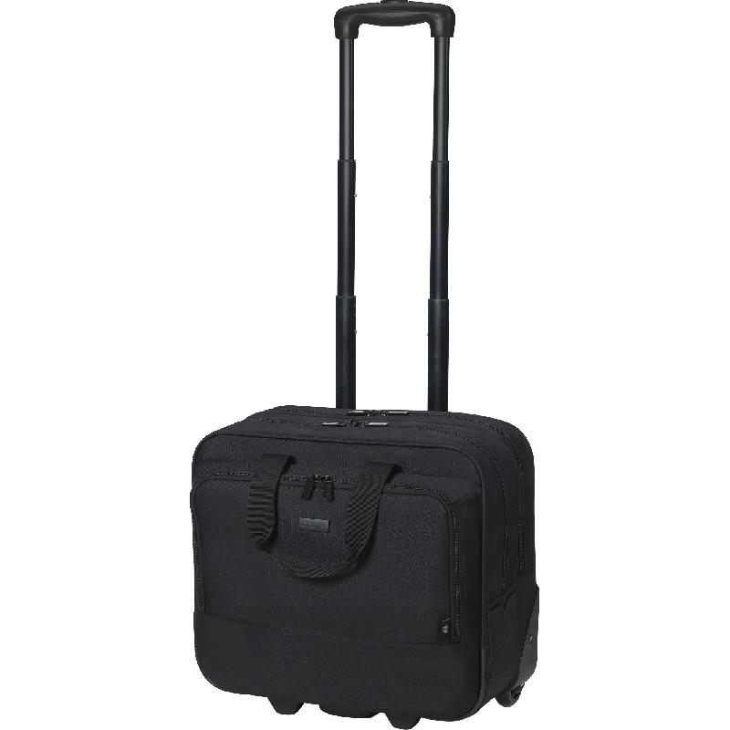 Dicota Roller Eco Top Traveller BASE Laptop Trolley Bag, for 16" (Device), Black