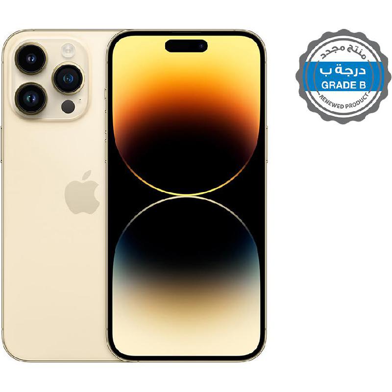 Renewed Grade B Apple iPhone 14 Pro Max, 128 GB, Gold, 5G