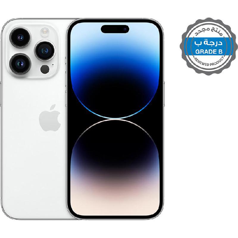 Renewed Grade B Apple iPhone 14 Pro, 256 GB, Silver, 5G