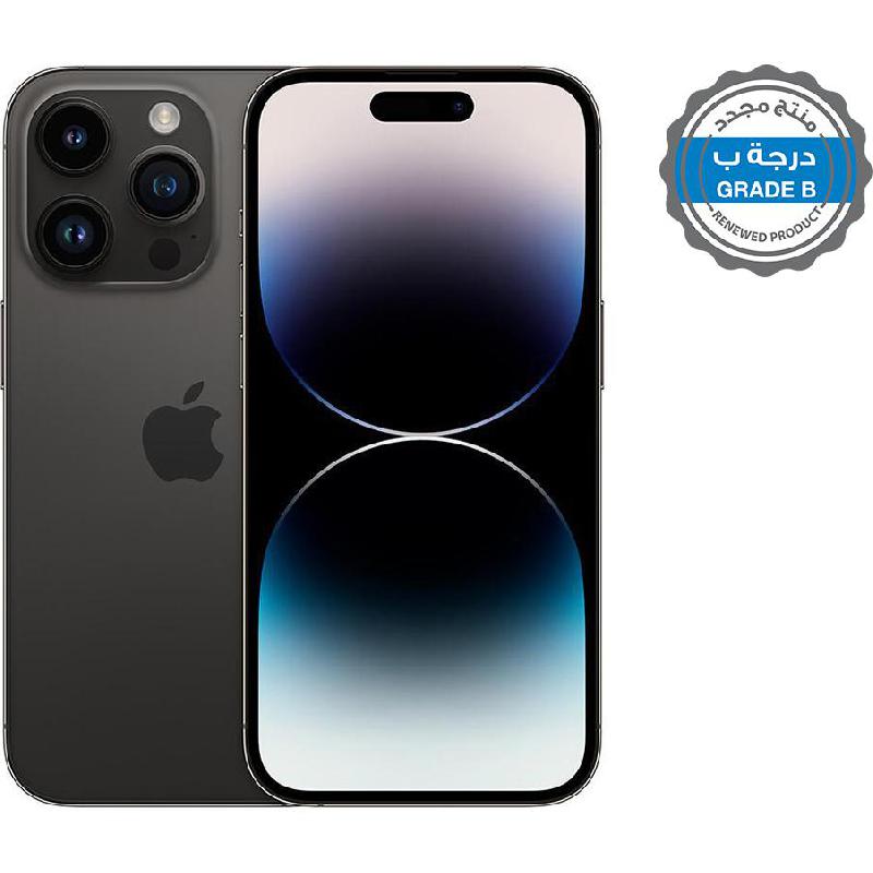 Renewed Grade B Apple iPhone 14 Pro, 256 GB, Black, 5G