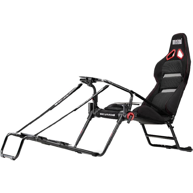 Next Level Racing GTLite Pro Foldable Simulator Cockpit Gaming Chair, Black