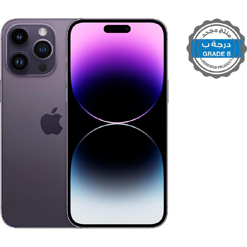 Renewed Grade B Apple iPhone 14 Pro Max, 512 GB, Deep Purple, 5G