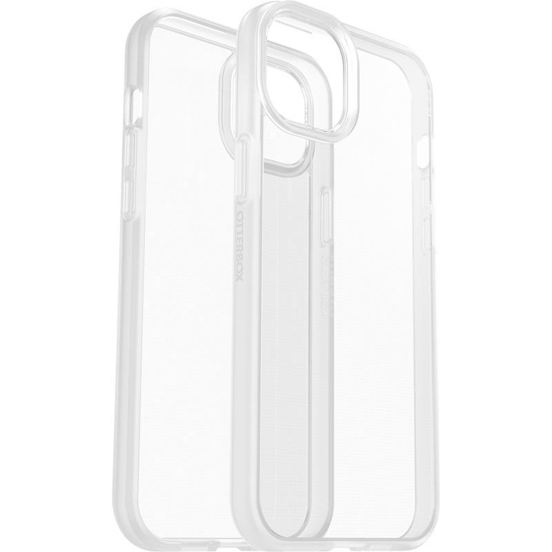OtterBox React Back Cover Mobile Case, for iPhone 15 Plus, Clear