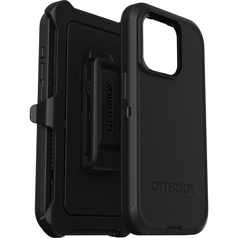 OtterBox Defender Series Back Cover Mobile Case, for iPhone 15 Pro, Black