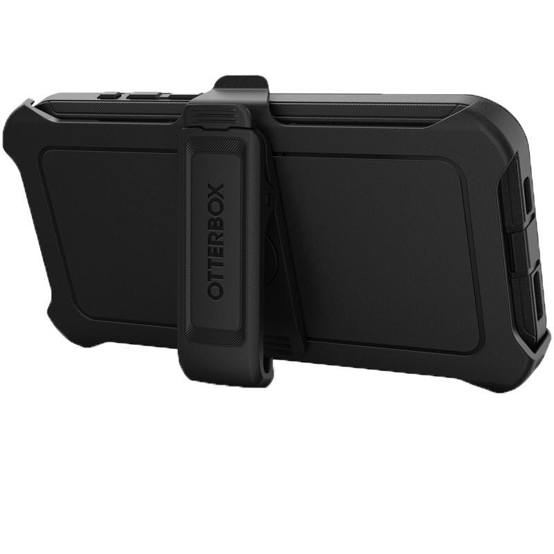 OtterBox Defender Series Back Cover Mobile Case, for iPhone 15 Pro Max, Black — 6