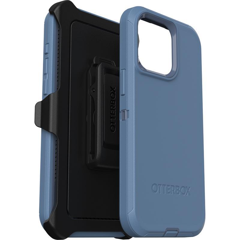 OtterBox Defender Series Back Cover Mobile Case, for iPhone 15 Pro Max, Blue