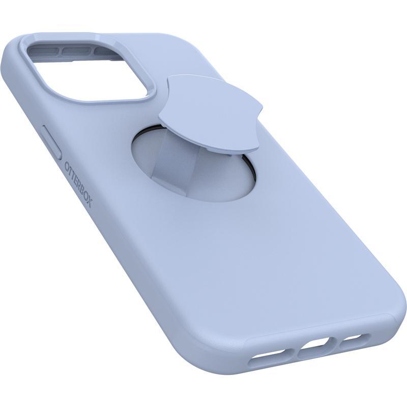 OtterBox OtterGrip Back Cover Mobile Case with MagSafe, for iPhone 15 Pro Max, Blue — 5