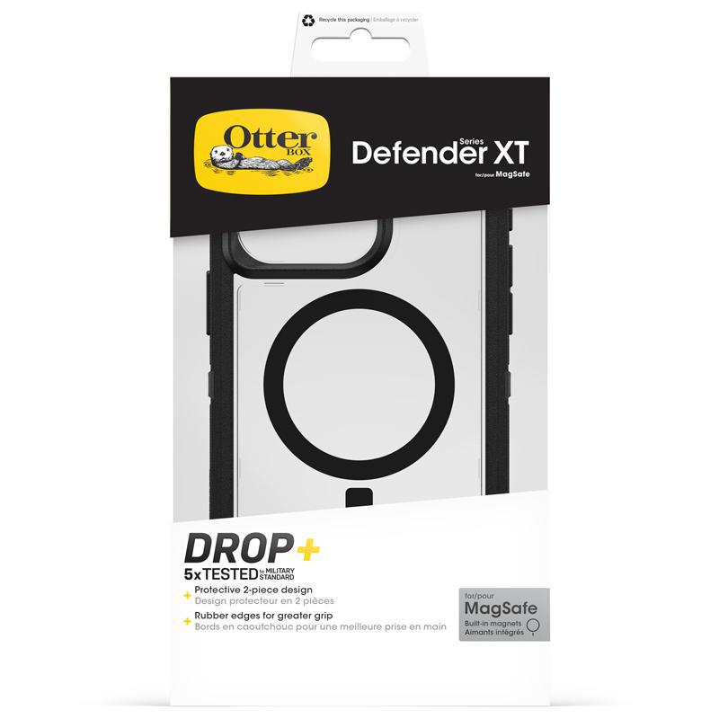 OtterBox Defender Series XT Back Cover Mobile Case with MagSafe, for iPhone 15 Pro Max, Clear — 5