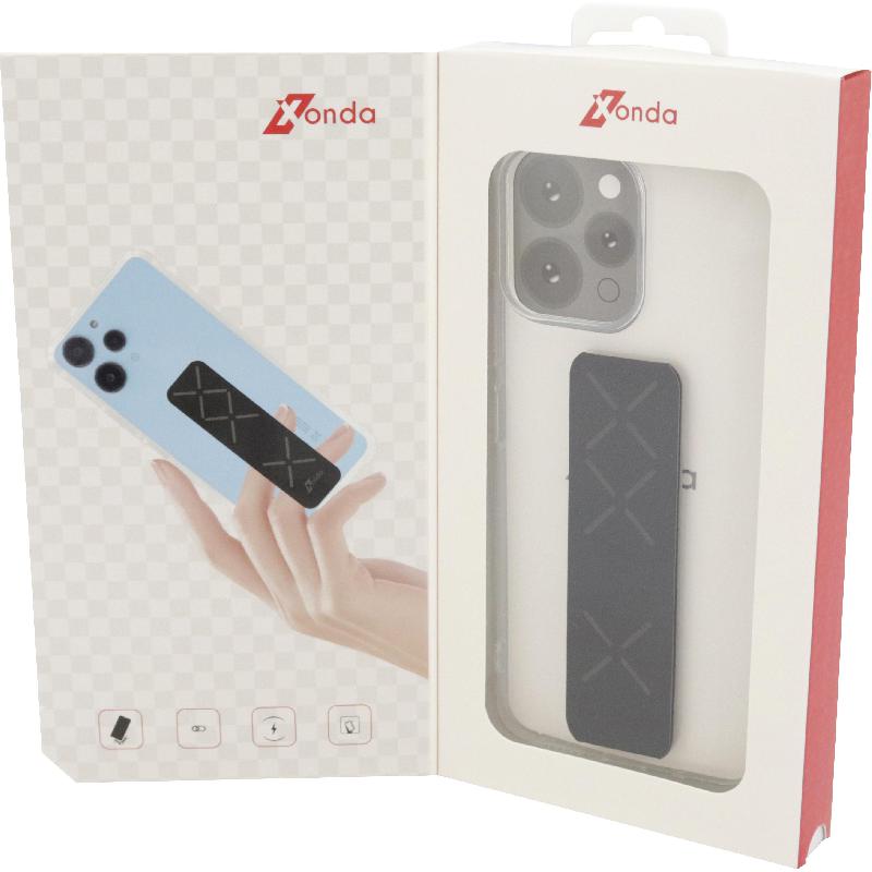 Xonda Back Cover Mobile Case with Strap, for Xiaomi Redmi 12, Clear — 2