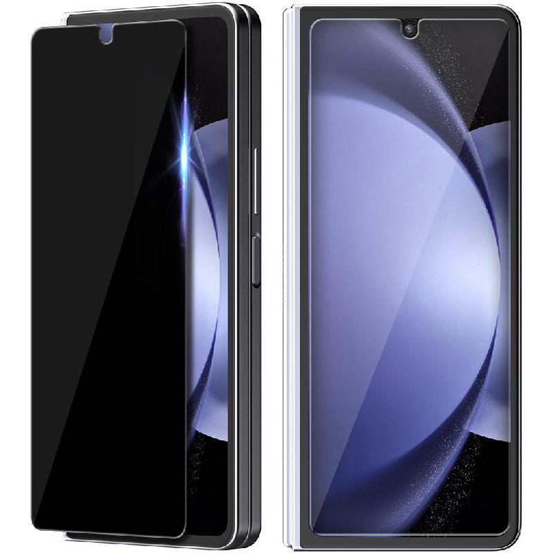 Araree Core Privacy Full Cover Tempered Glass Smartphone Screen Protector, Front Screen Tempered Glass, Privacy, for Samsung Galaxy Z Fold5