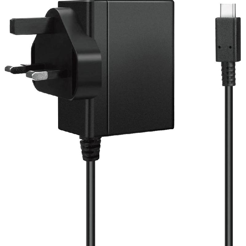 Nintendo AC Power Adapter, Single AC Port, Black