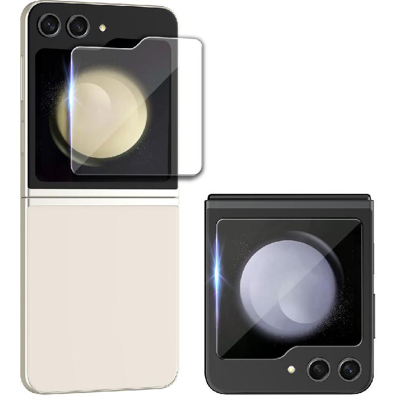 Araree Core Full Cover Tempered Glass Smartphone Screen Protector, Front Screen Tempered Glass, for Samsung Galaxy Z Flip5