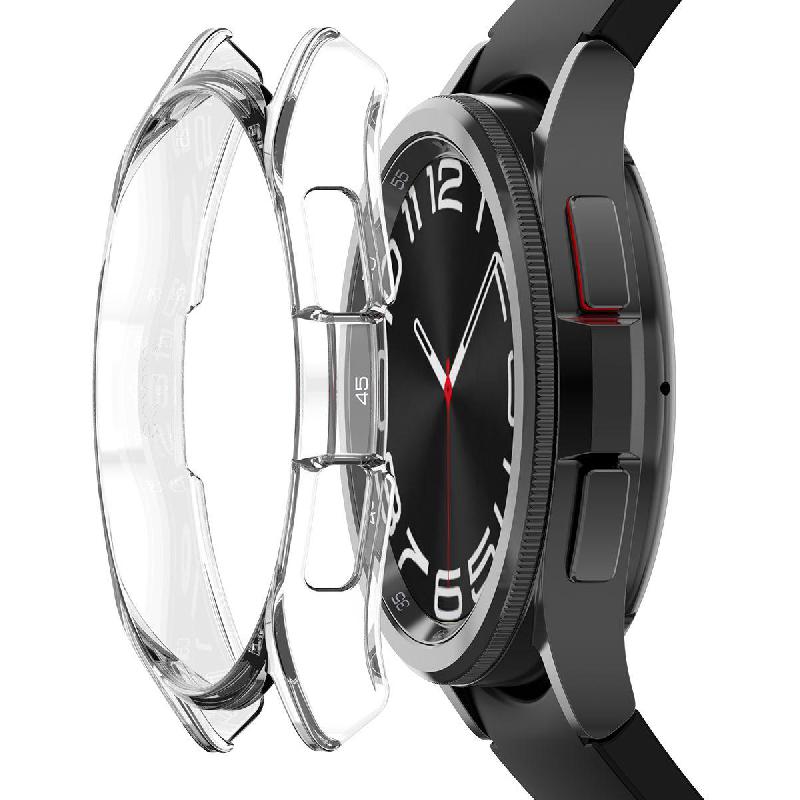 Araree Nukin Smartwatch Fit Case, for Samsung Galaxy Watch6 Classic 43, Clear