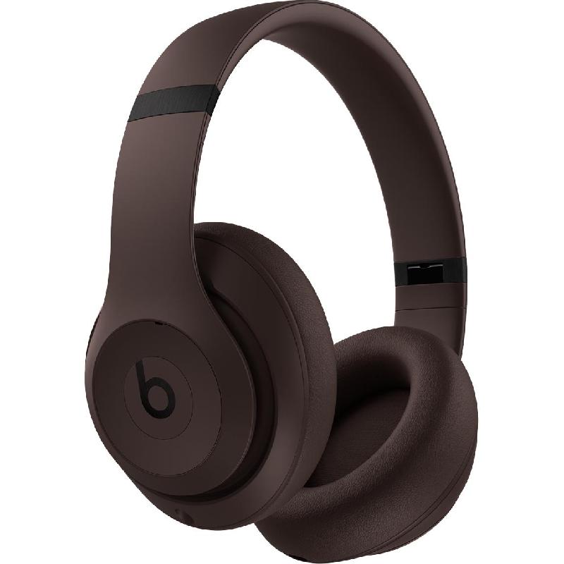 Beats Studio Pro Over-Ear Headphones, Active Noise Cancelling, Bluetooth/Wired (Optional), 3.5 mm Connector/USB (Charging), Built-in Microphone, Deep Brown