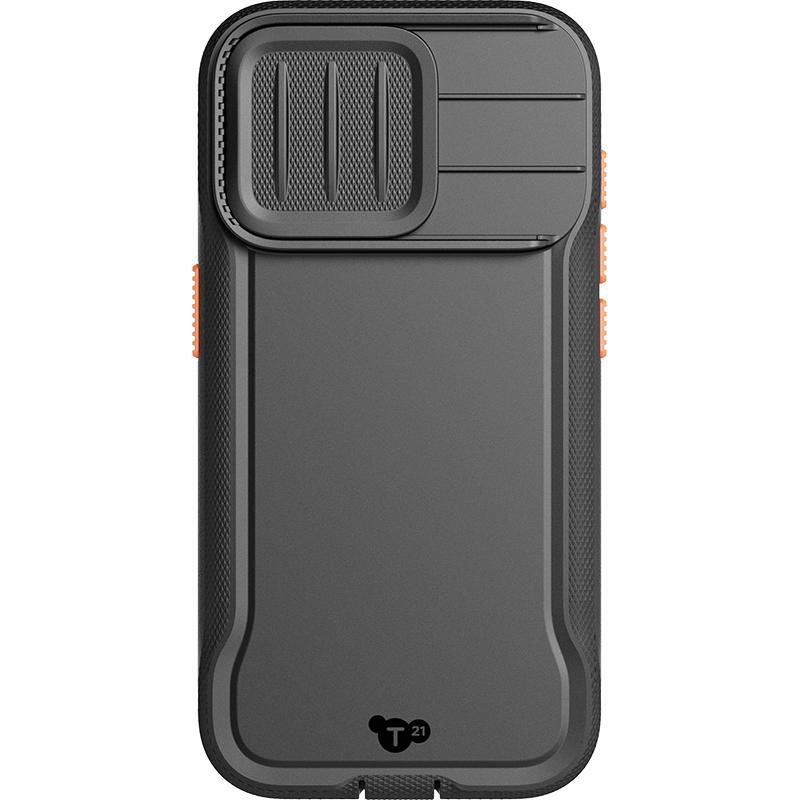 Tech21 EvoMax Back Cover Mobile Case with MagSafe, for iPhone 15 Pro, Black