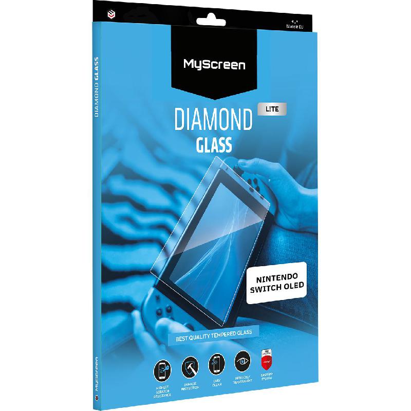 MyScreenPROTECTOR OLED Gaming Handheld Screen Protector, for Nintendo Switch - OLED, Rounded Edges, Crystal Clear