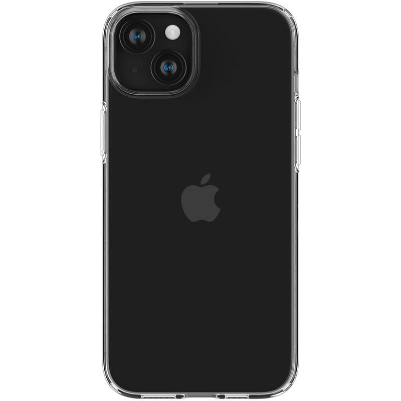 Spigen Crystal Flex Back Cover Mobile Case, for iPhone 15 Plus, Crystal Clear