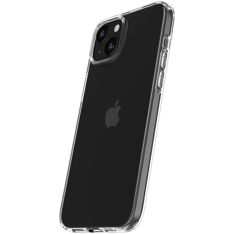 Spigen Crystal Flex Back Cover Mobile Case, for iPhone 15 Plus, Crystal Clear — 6