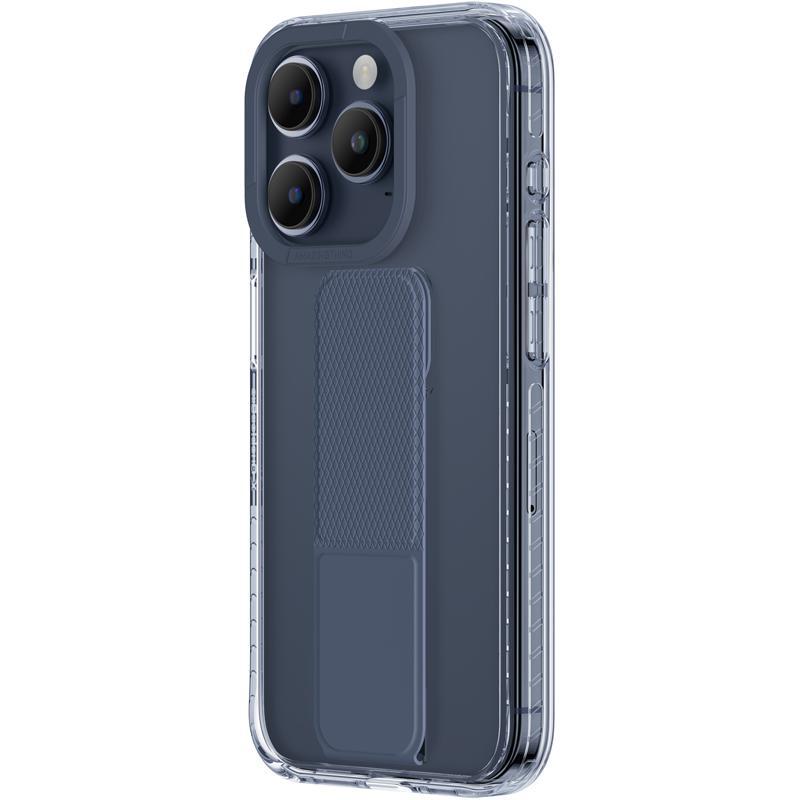 Amazing Thing Titan Pro Holder Back Cover Mobile Case with Stand, for iPhone 15 Pro, Blue — 3