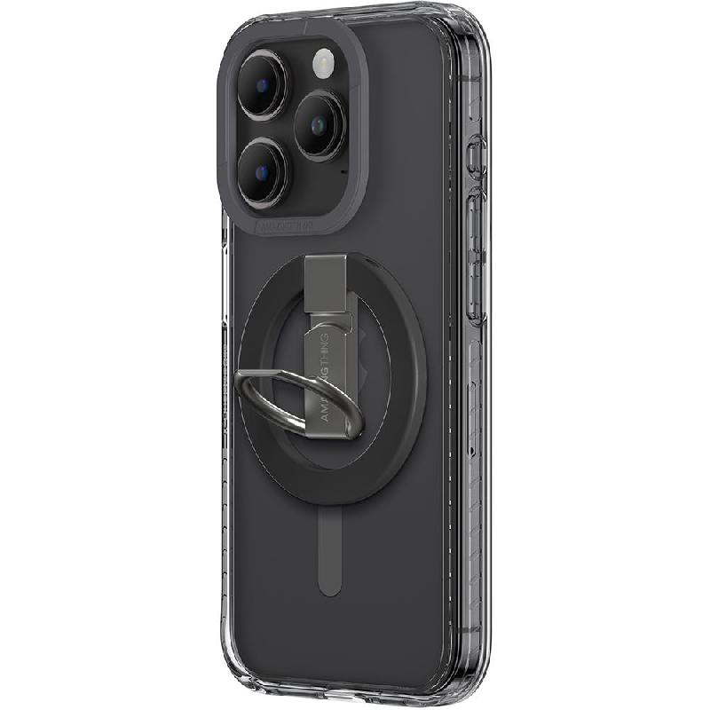 Amazing Thing Titan Pro Mag Grip Back Cover Mobile Case with MagSafe, for iPhone 15 Pro, Black — 3