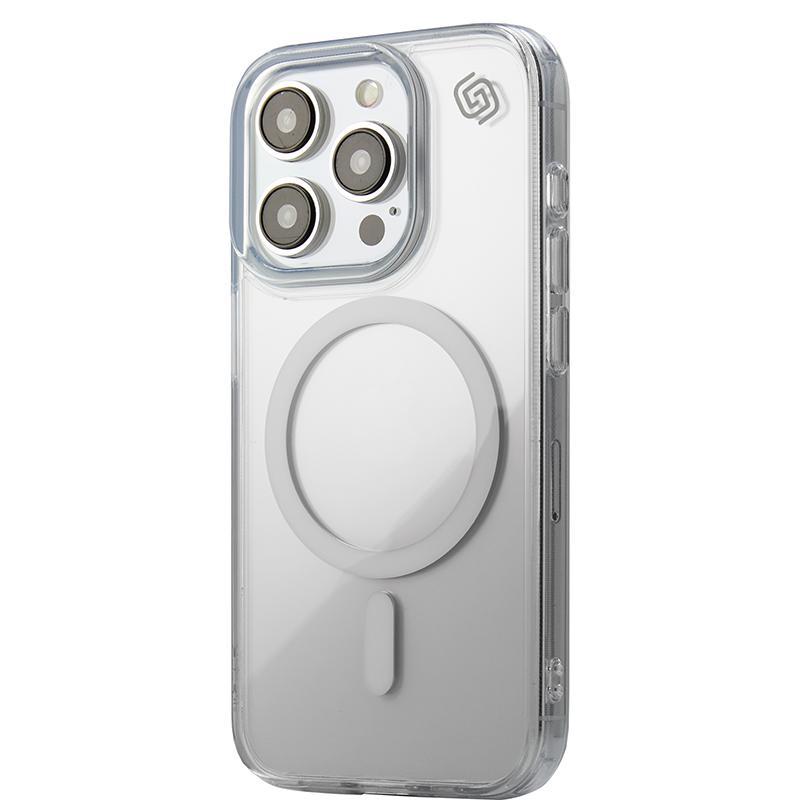 Grip2u Base Back Cover Mobile Case with MagSafe, for iPhone 15 Pro, Clear