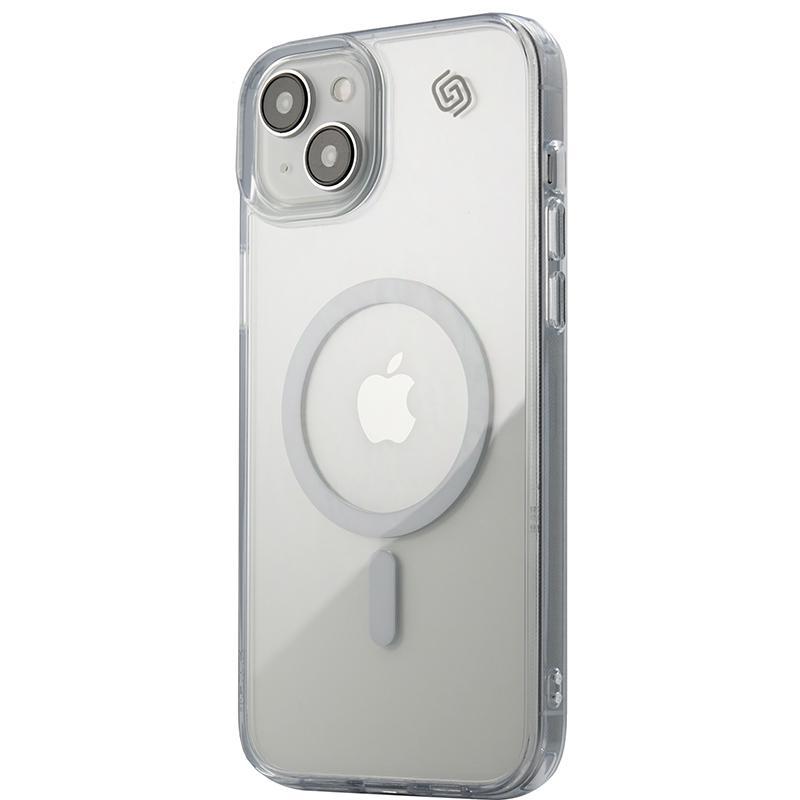 Grip2u Base Back Cover Mobile Case with MagSafe, for iPhone 15 Plus, Clear