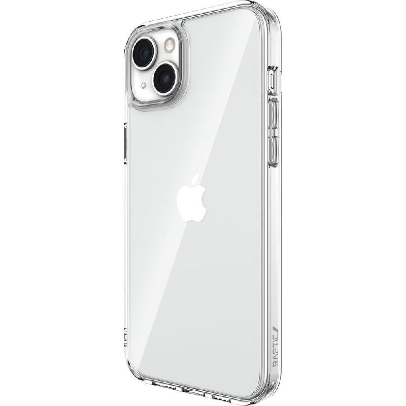 Raptic ClearVue Back Cover Mobile Case, for iPhone 15, Clear