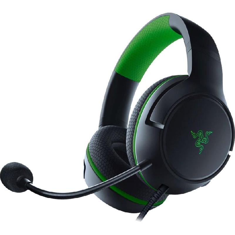 Razer Kaira Gaming Headset, Wired, 3.5 mm Connector, Unidirectional Microphone, Black